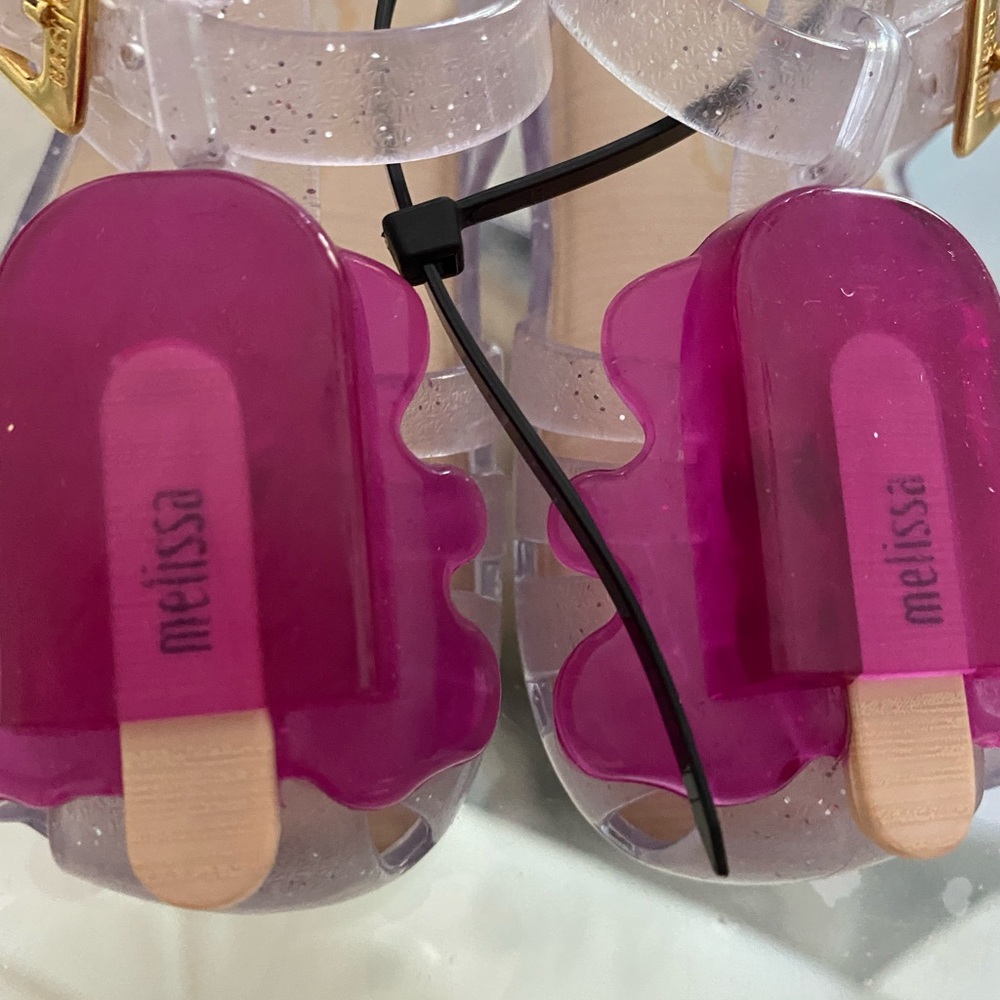 Mini Melissa popsicle sandals size 5 - Picture 6 of 7